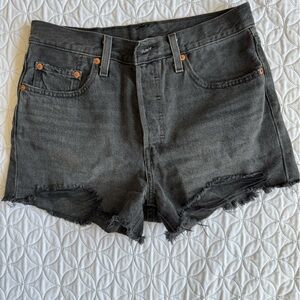 Levi’s Black Denim Shorts